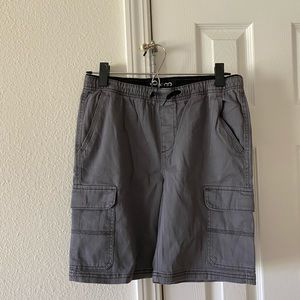 Drawstring Cargo Shorts